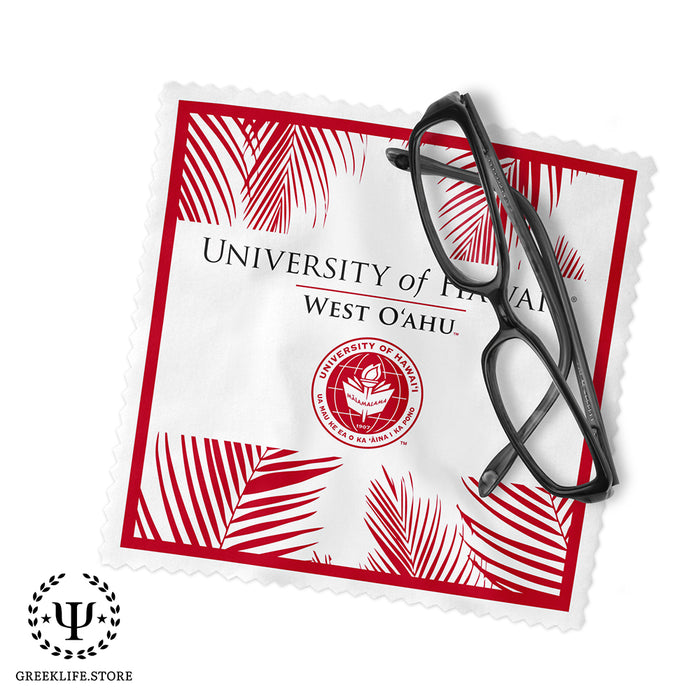 University of Hawaii WEST O'AHU Eyeglass Cleaner & Microfiber Cleaning Cloth