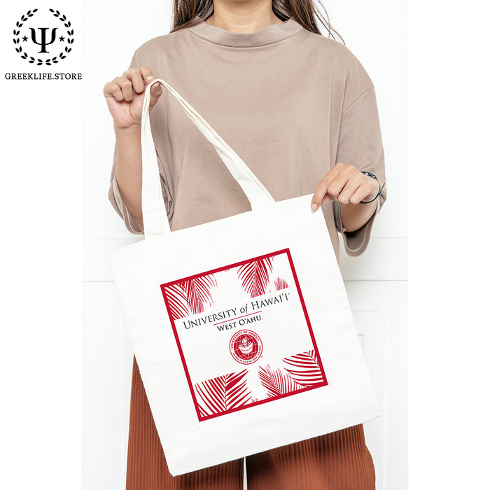 University of Hawaii WEST O'AHU Canvas Tote Bag