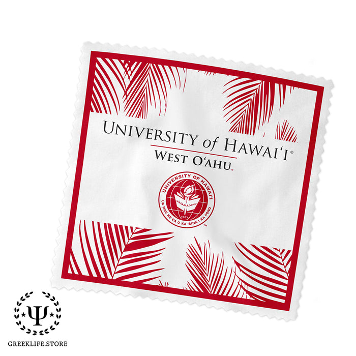 University of Hawaii WEST O'AHU Eyeglass Cleaner & Microfiber Cleaning Cloth