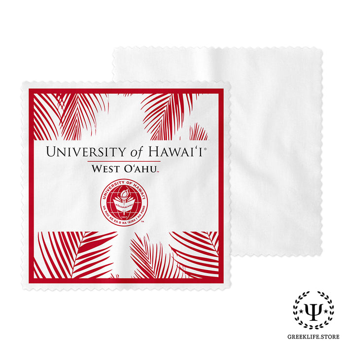 University of Hawaii WEST O'AHU Eyeglass Cleaner & Microfiber Cleaning Cloth