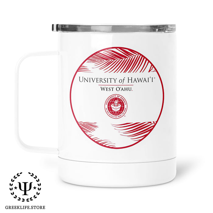 University of Hawaii WEST O'AHU Stainless Steel Travel Mug 13 OZ