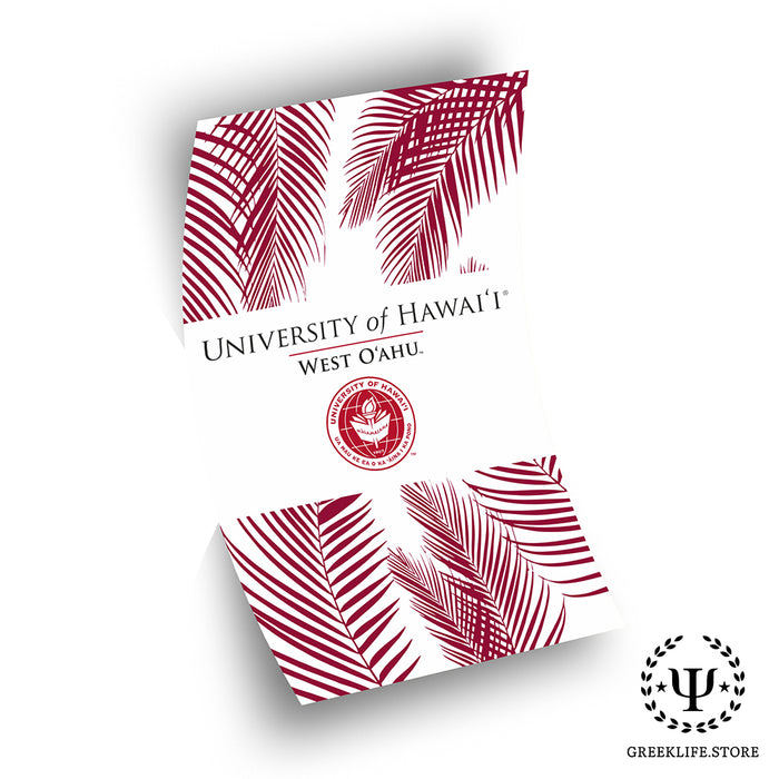 University of Hawaii WEST O'AHU Decal Sticker