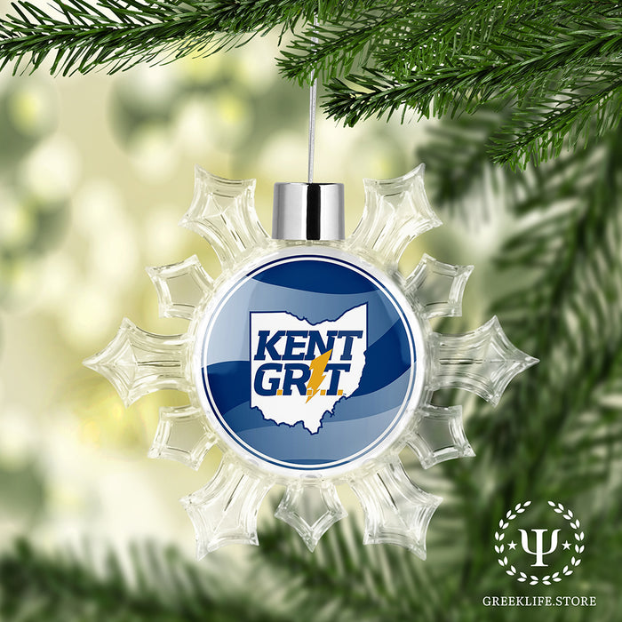 Kent State University Christmas Ornament - Snowflake