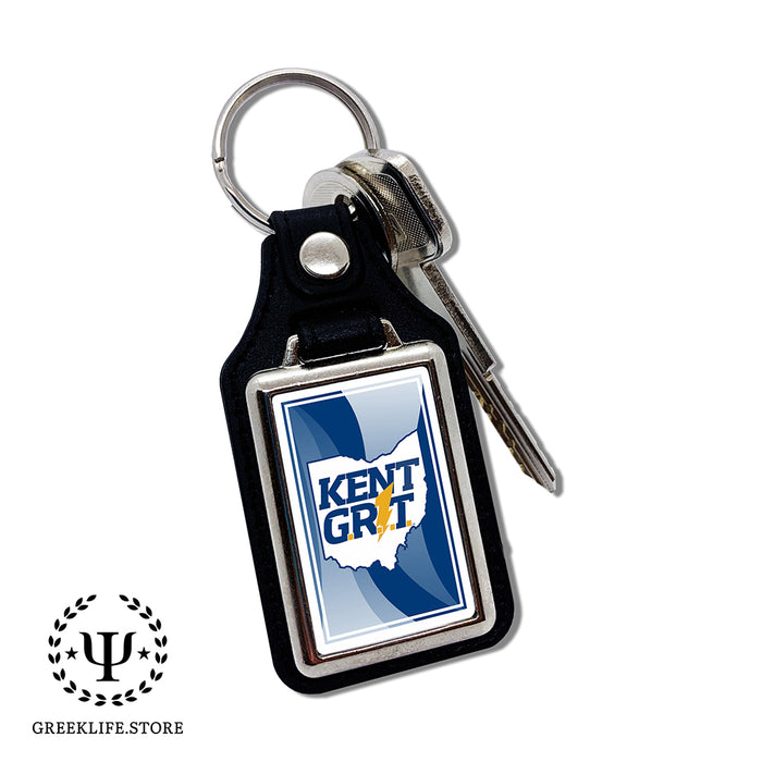 Kent State University Keychain Rectangular