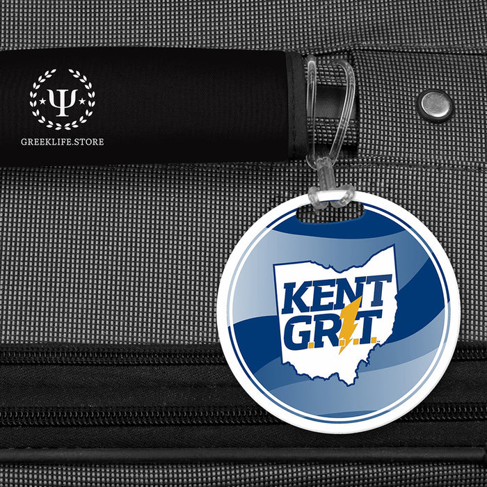 Kent State University Luggage Bag Tag (round)