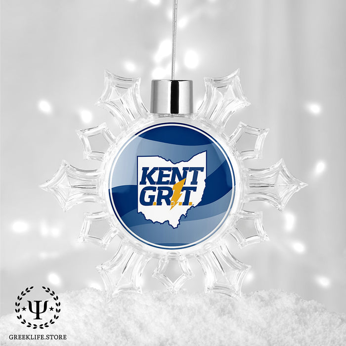 Kent State University Christmas Ornament - Snowflake