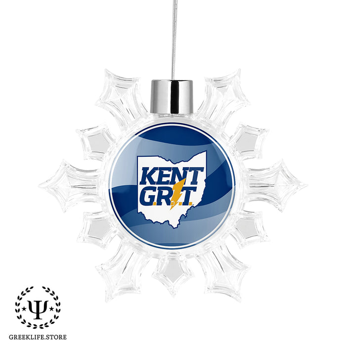 Kent State University Christmas Ornament - Snowflake