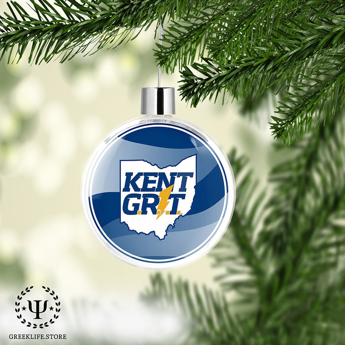 Kent State University Christmas Ornament Flat Round