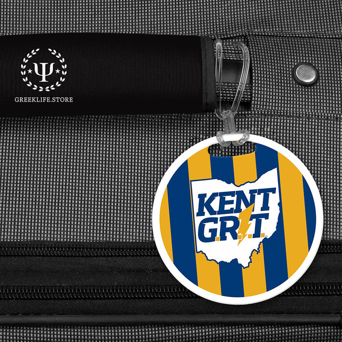 Kent State University Luggage Bag Tag (round)