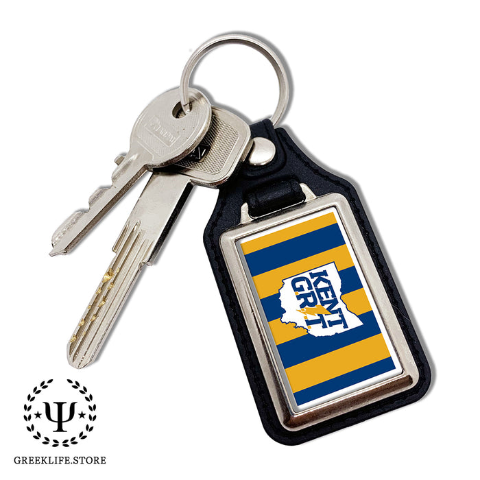 Kent State University Keychain Rectangular