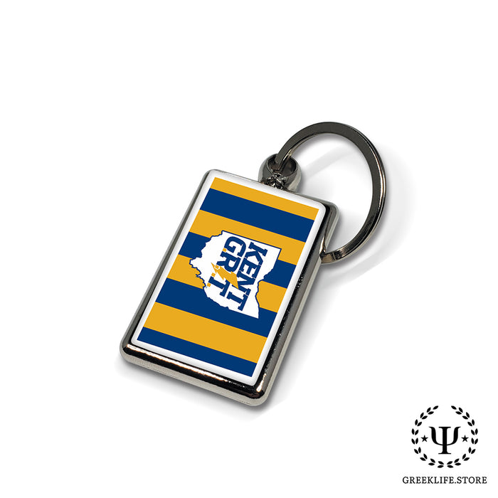 Kent State University Keychain Rectangular