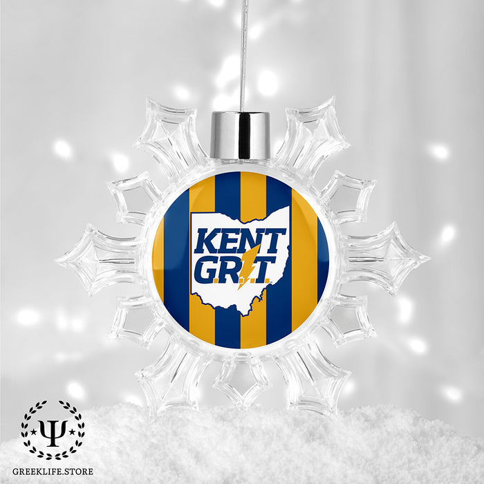 Kent State University Christmas Ornament - Snowflake