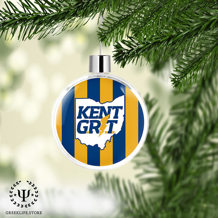 Kent State University Christmas Ornament Flat Round