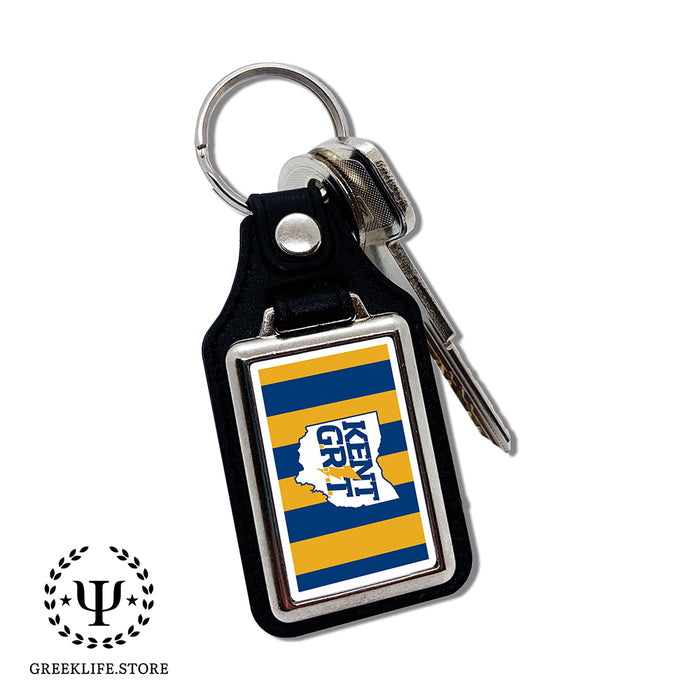 Kent State University Keychain Rectangular