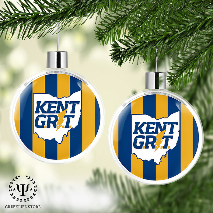 Kent State University Christmas Ornament Flat Round