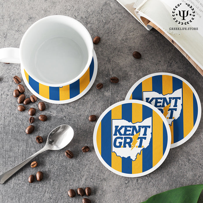 Kent State University Beverage coaster round (Set of 4)