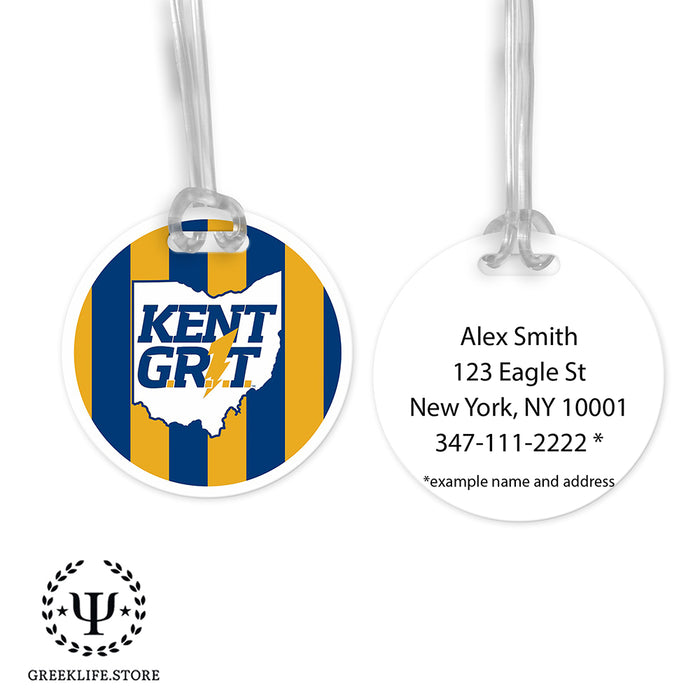 Kent State University Luggage Bag Tag (round)