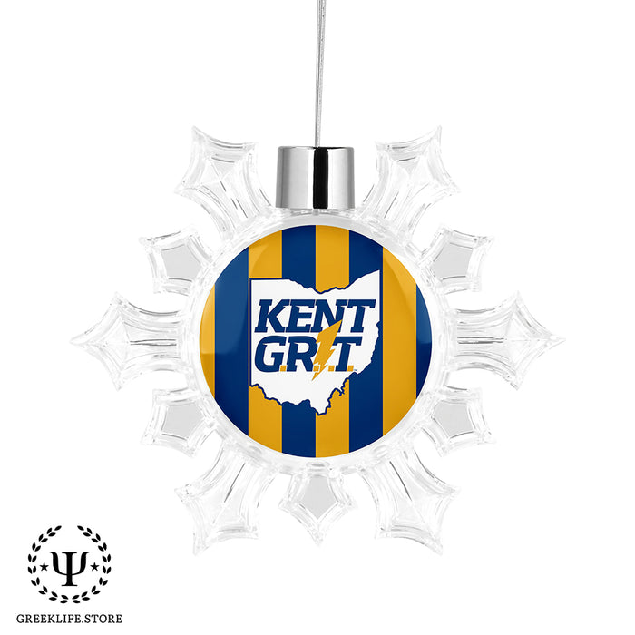 Kent State University Christmas Ornament - Snowflake