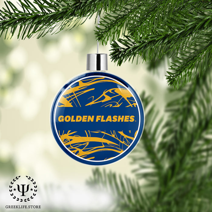 Kent State University Christmas Ornament Flat Round