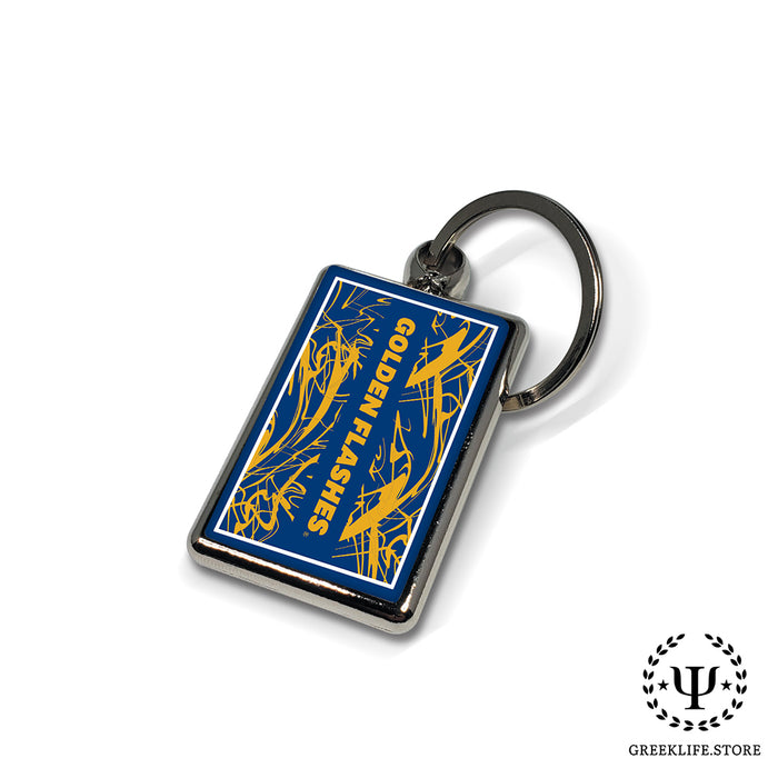 Kent State University Keychain Rectangular