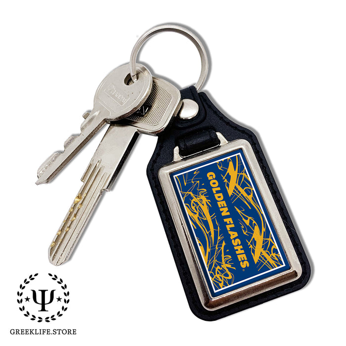 Kent State University Keychain Rectangular