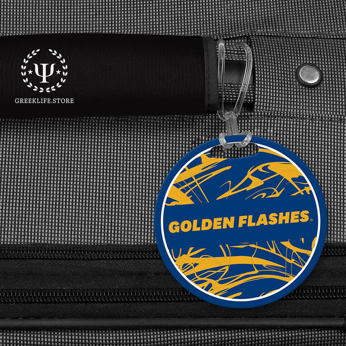 Kent State University Luggage Bag Tag (round)