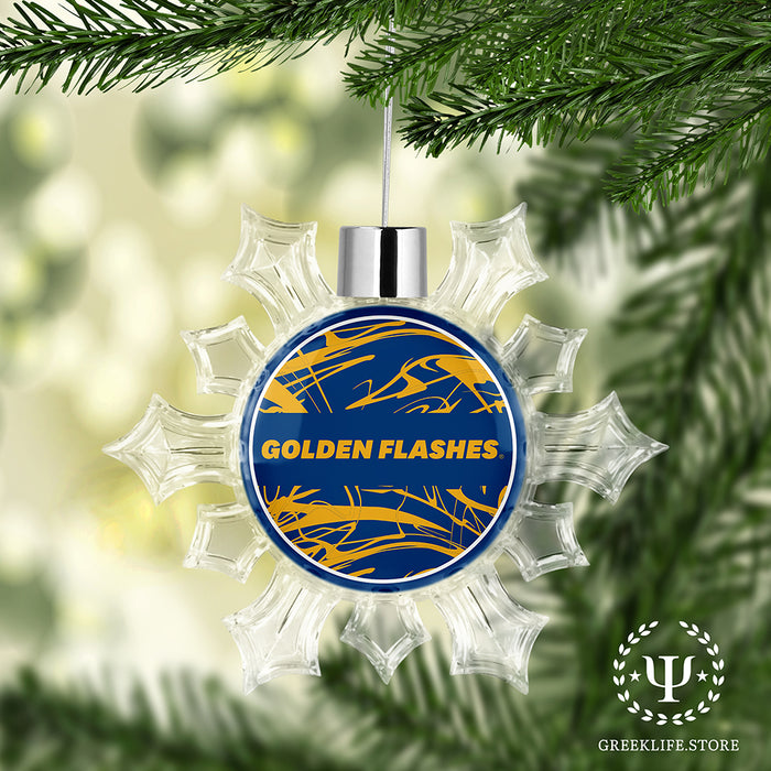 Kent State University Christmas Ornament - Snowflake