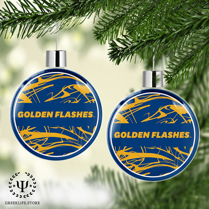 Kent State University Christmas Ornament Flat Round