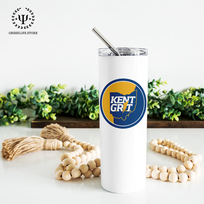 Kent State University Stainless Steel Skinny Tumbler 20 OZ