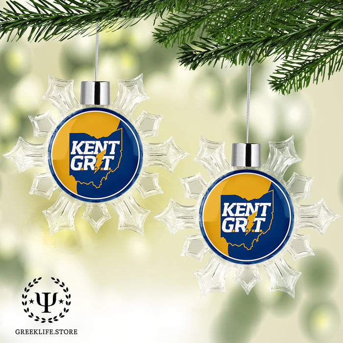 Kent State University Christmas Ornament - Snowflake