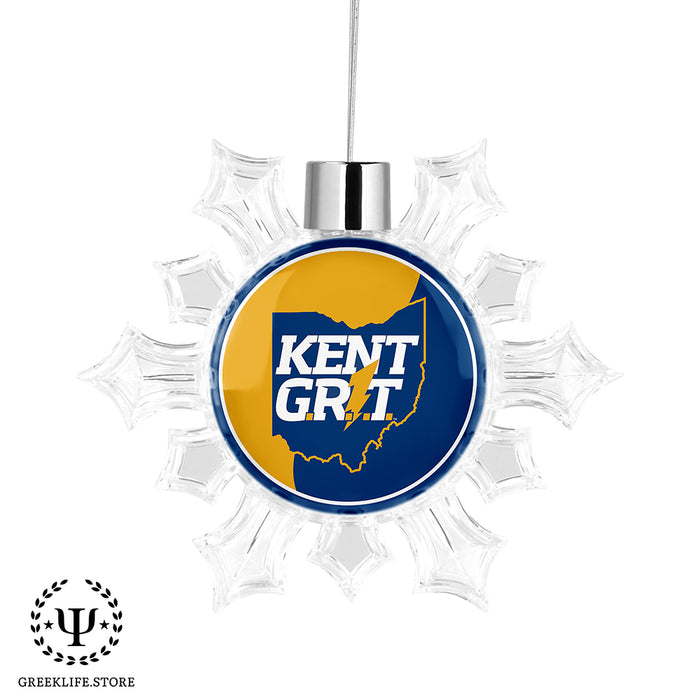 Kent State University Christmas Ornament - Snowflake