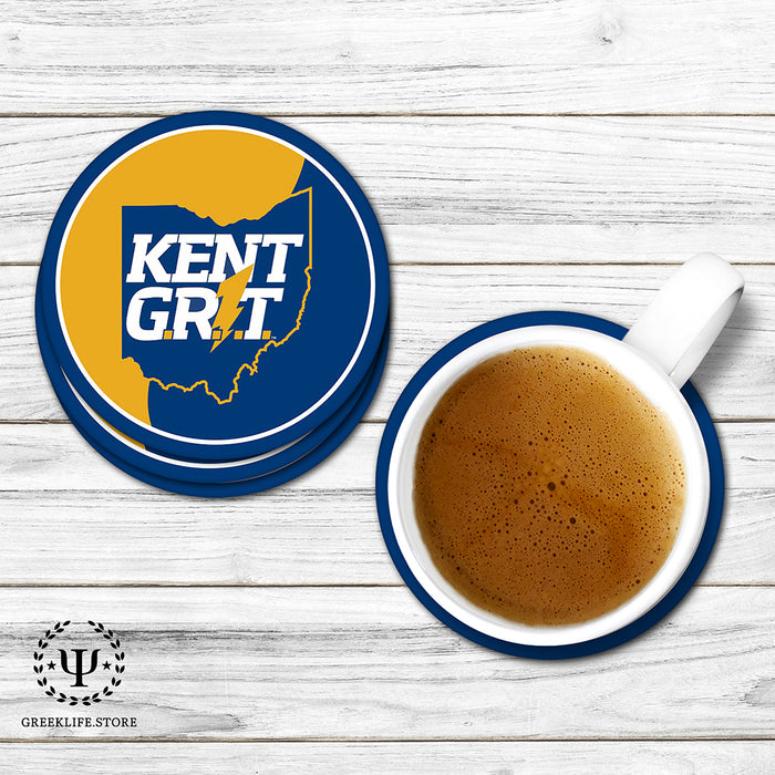 Kent State University Beverage coaster round (Set of 4)