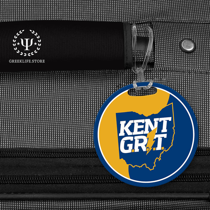 Kent State University Luggage Bag Tag (round)