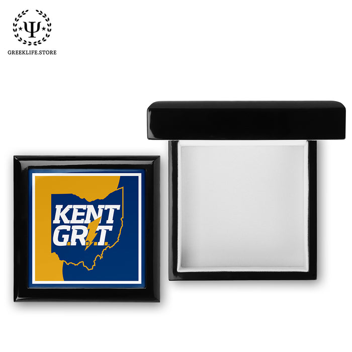 Kent State University Keepsake Box Wooden