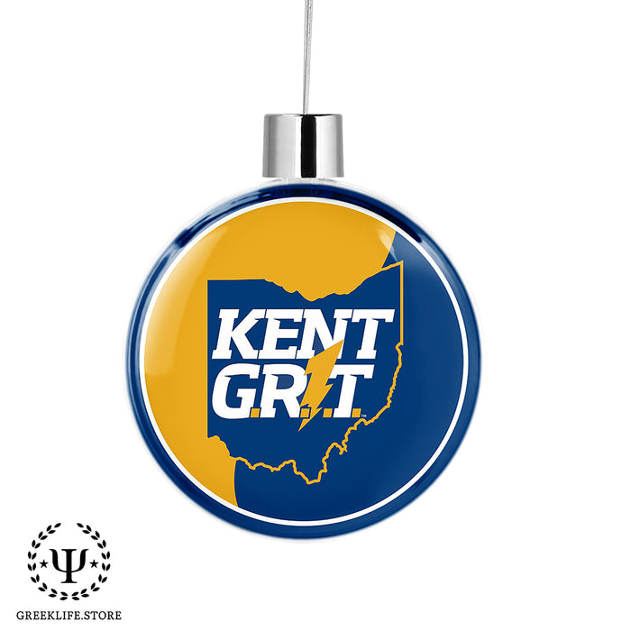 Kent State University Christmas Ornament Flat Round