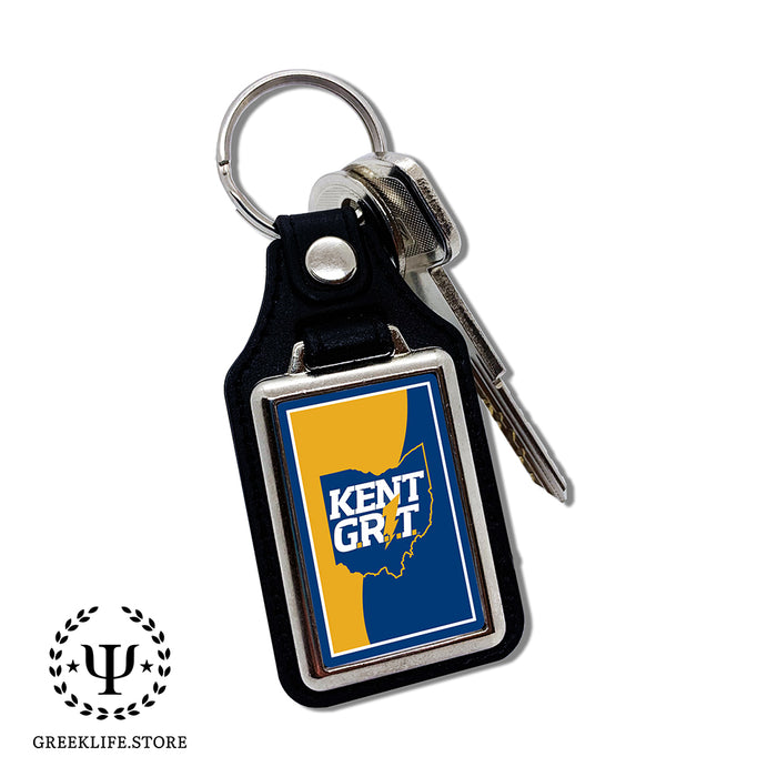 Kent State University Keychain Rectangular