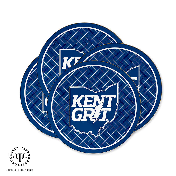 Kent State University Beverage coaster round (Set of 4)