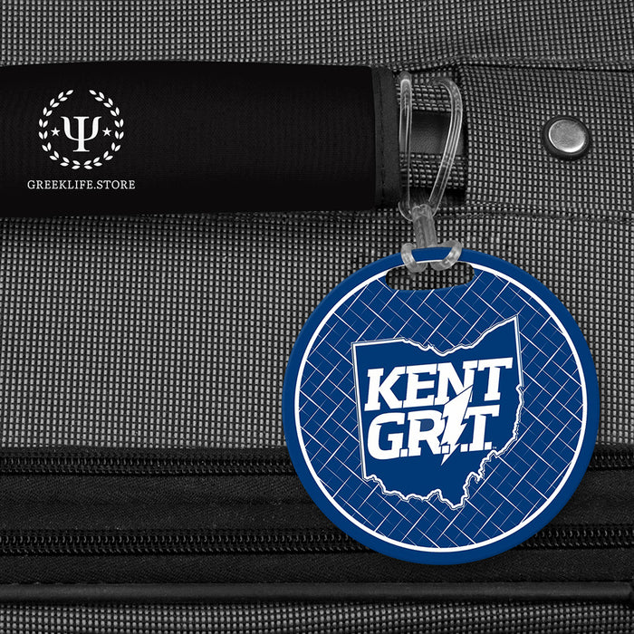 Kent State University Luggage Bag Tag (round)