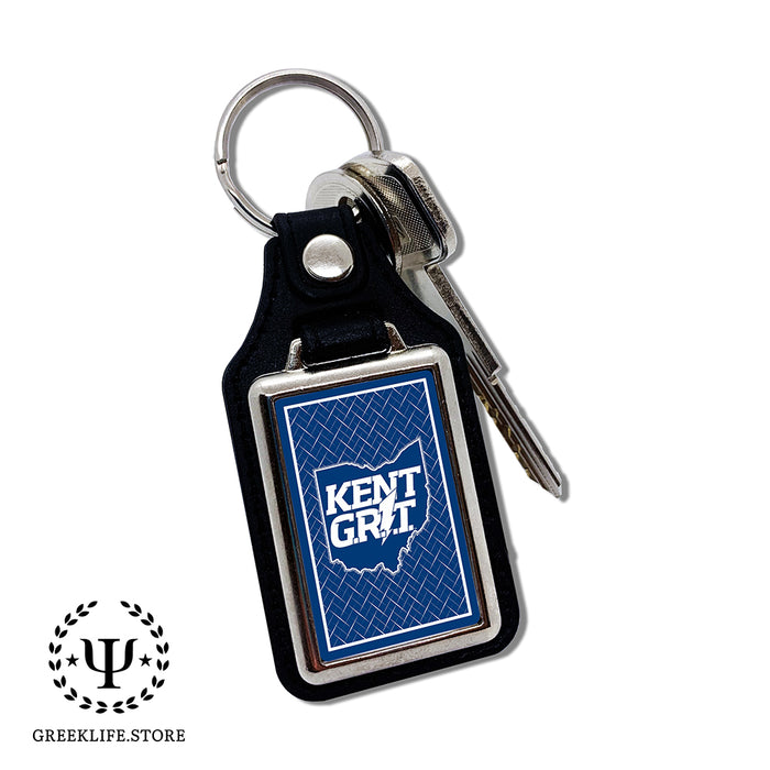 Kent State University Keychain Rectangular