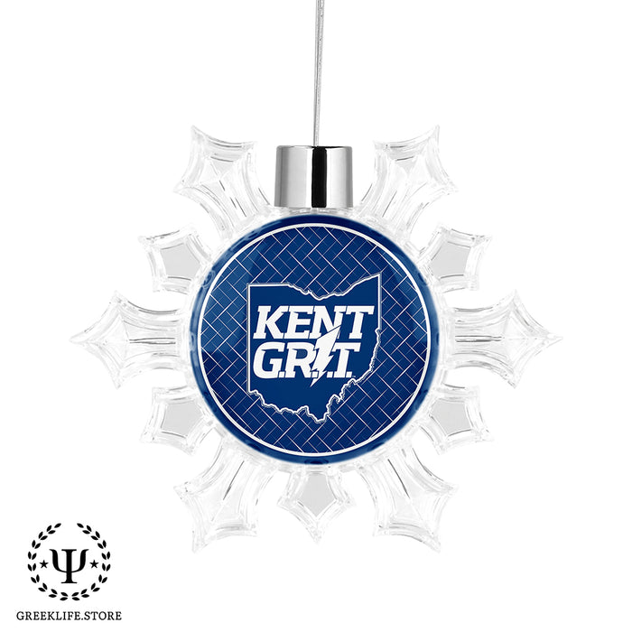 Kent State University Christmas Ornament - Snowflake