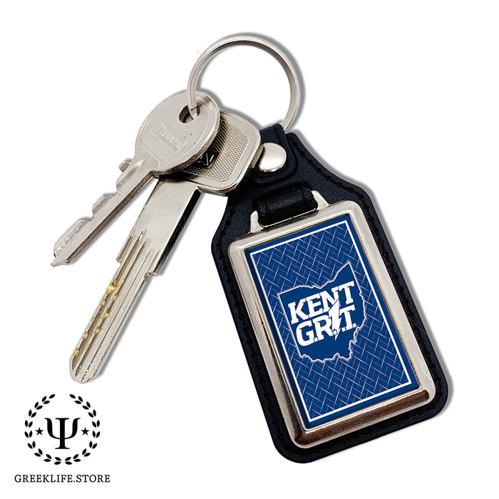 Kent State University Keychain Rectangular