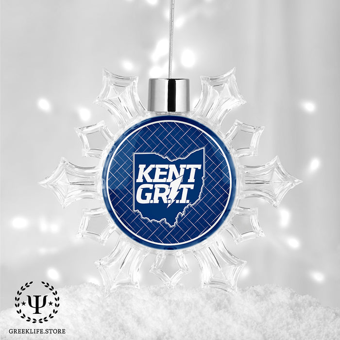 Kent State University Christmas Ornament - Snowflake