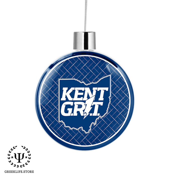 Kent State University Christmas Ornament Flat Round