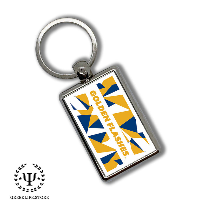 Kent State University Keychain Rectangular