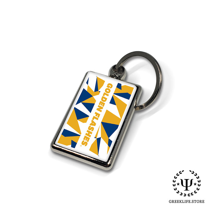 Kent State University Keychain Rectangular