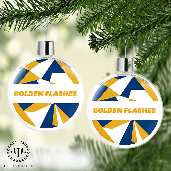 Kent State University Christmas Ornament Flat Round