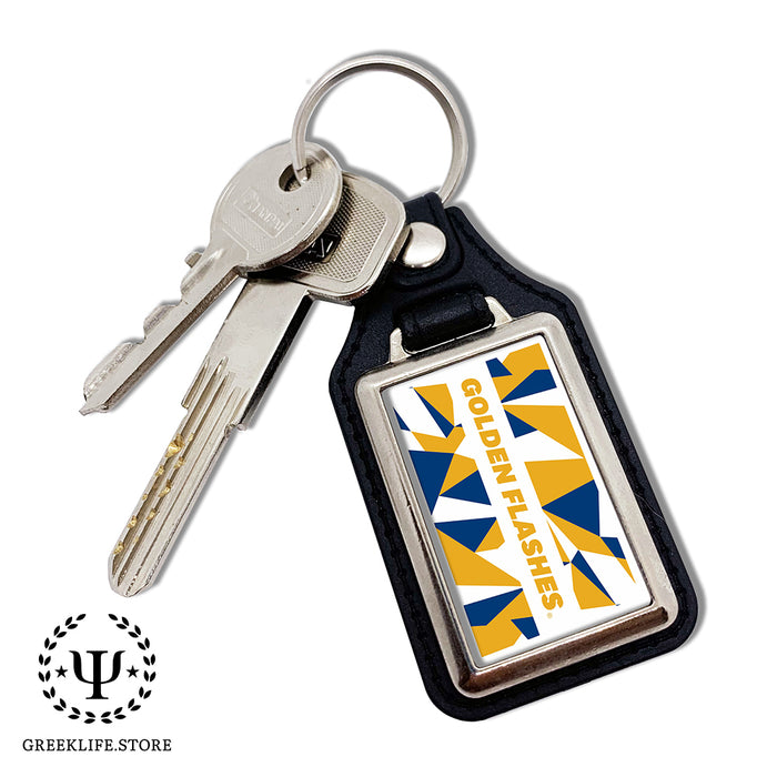 Kent State University Keychain Rectangular