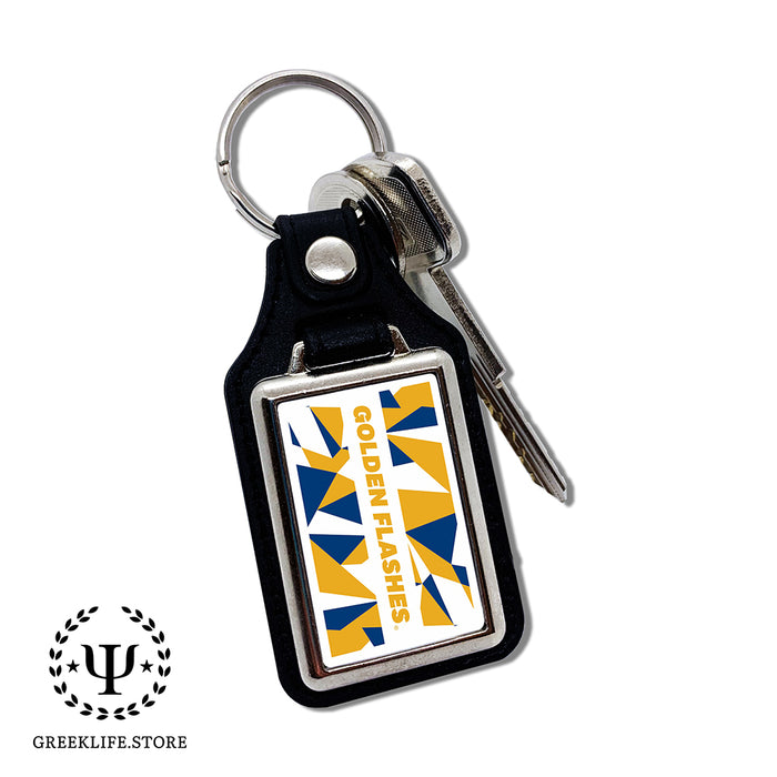 Kent State University Keychain Rectangular