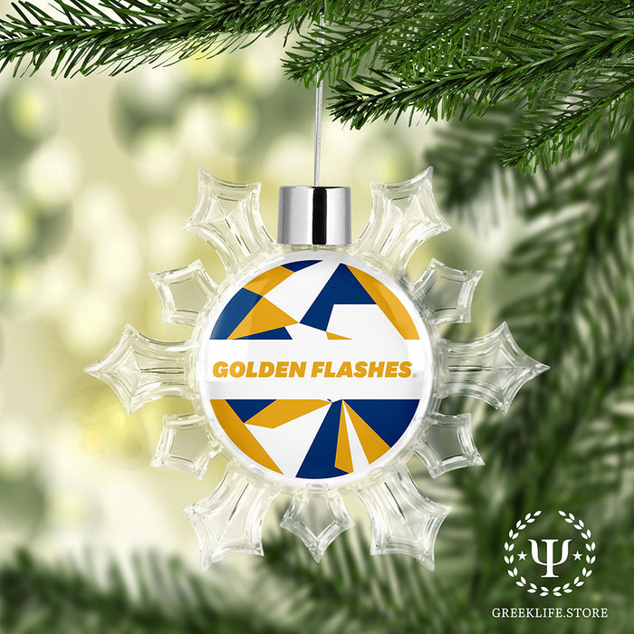 Kent State University Christmas Ornament - Snowflake