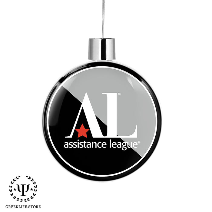 Assistance League Christmas Ornament Flat Round